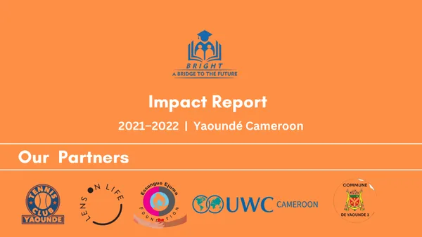 Cover of the BRIGHT Impact Report 2021-2022